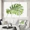Designart - Mixed Botanical Green Leaves V - Cottage Canvas Art